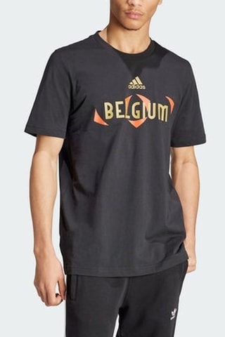 T-shirt de football Belgique UEFA EURO24™ - Noir