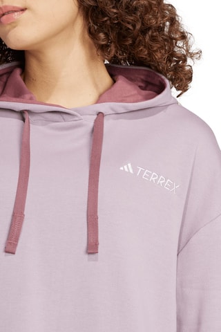 Sweat en coton biologique Terrex - Violet
