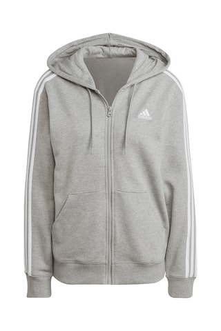 Sweat à capuche Essentials - Gris clair chiné