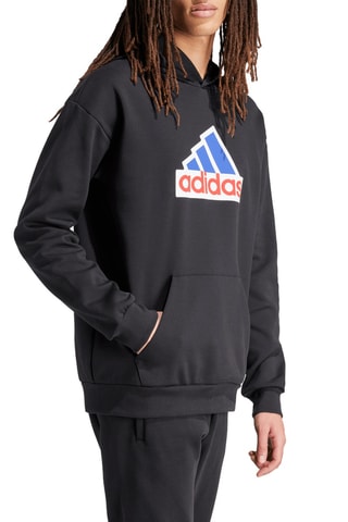 Sweat à capuche Future Icons Badge of Sport - Noir