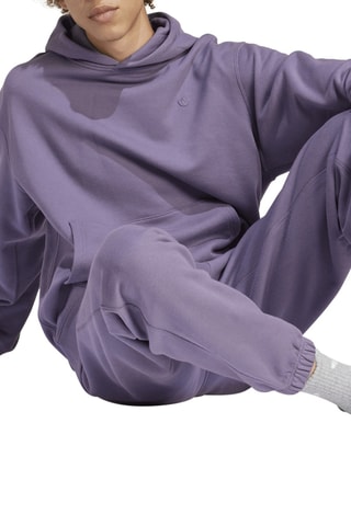 Sweat à capuche en coton biologique Adicolor Contempo - Violet