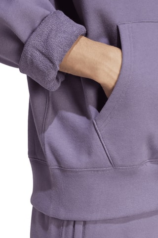 Sweat à capuche en coton biologique Adicolor Contempo - Violet