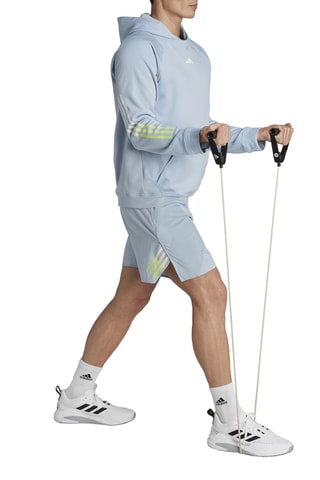 Sweat d’entraînement à capuche TI 3S - Bleu