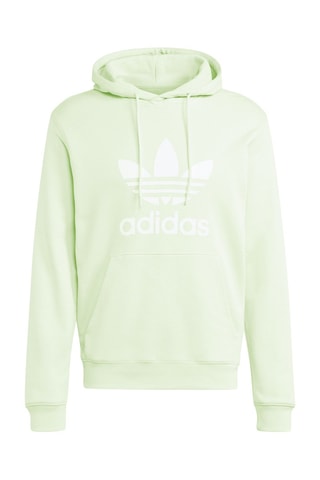 Sweat à capuche Trefoil - Vert clair