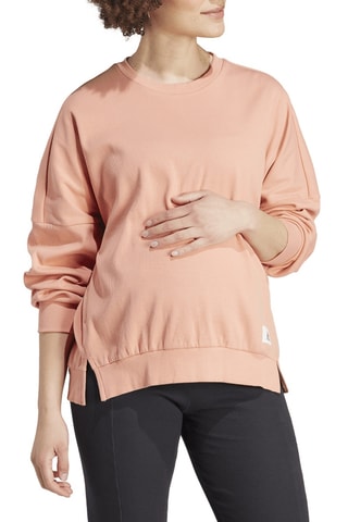 Sweat de maternité Pure Maternity - Saumon