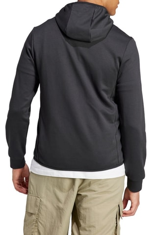 Sweat à capuche Essentials Hybrid - Noir