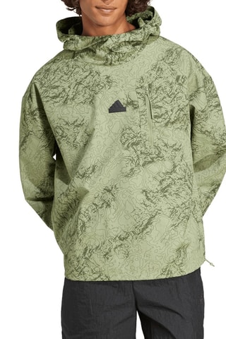 Sweat à capuche City Escape - Vert