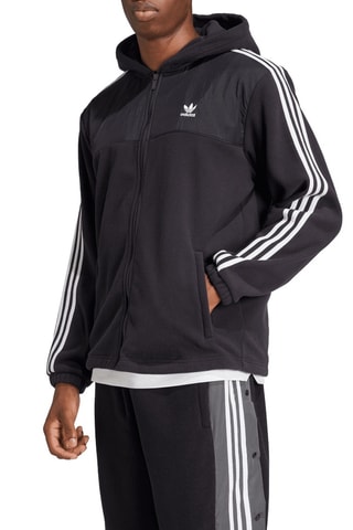 Sweat à capuche Adicolor Teddy - Noir