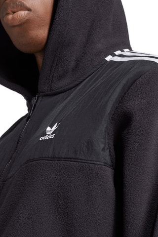 Sweat à capuche Adicolor Teddy - Noir