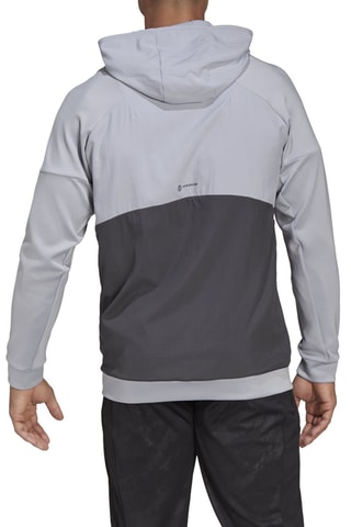 Sweat à capuche Full-Zip - Gris clair