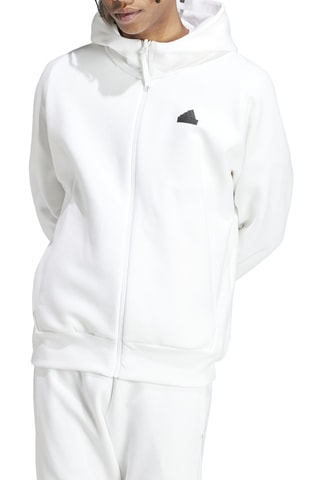 Sweat à capuche Z.N.E - Blanc