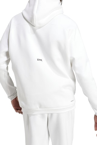 Sweat à capuche Z.N.E - Blanc