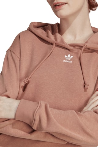 Sweat à capuche Ess+ - Saumon