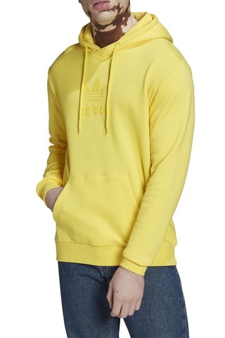 Sweat à capuche - Jaune