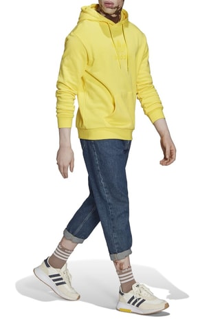 Sweat à capuche - Jaune