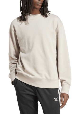 Sweat en coton biologique Adicolor - Beige