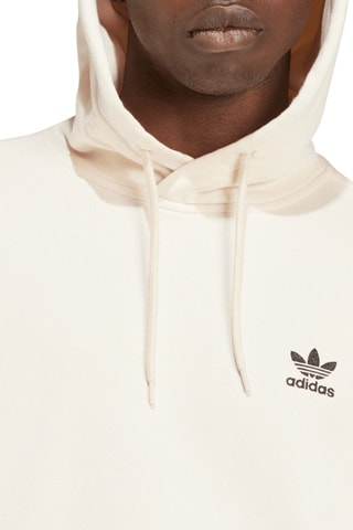 Sweat à capuche Trèfle Essentials - Blanc