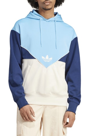 Sweat à capuche C Poly - Bleu marine