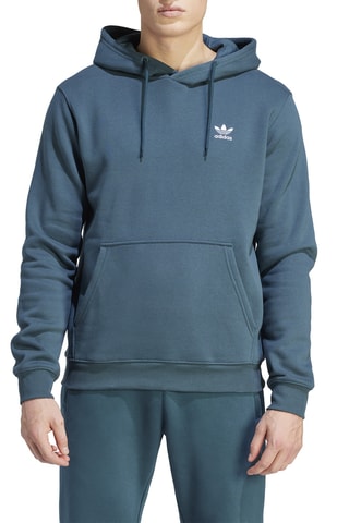 Sweat à capuche Trefoil Essentials - Bleu canard