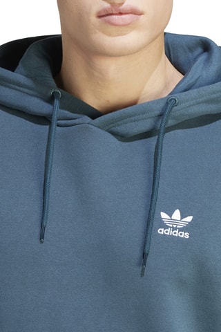 Sweat à capuche Trefoil Essentials - Bleu canard