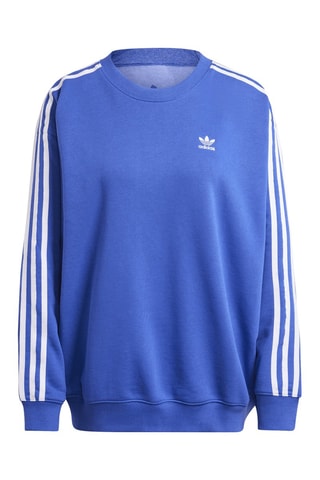 Sweat oversize 3 S Crew OS - Bleu roi