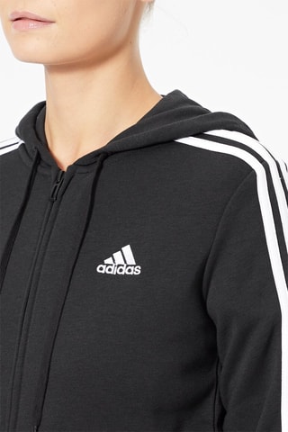 Sweat à capuche W 3S FT FZ HD - Noir