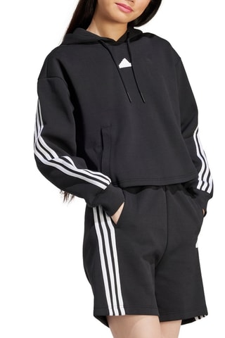 Sweat à capuche - Noir et blanc