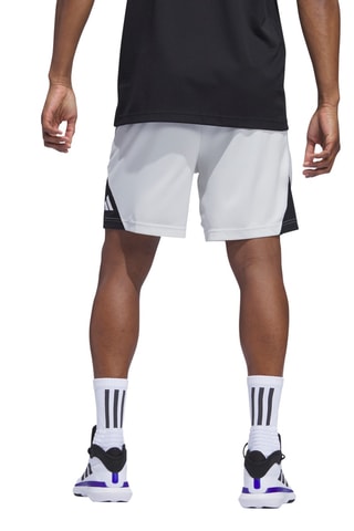 Short de basketball Badge of Sport - Gris clair