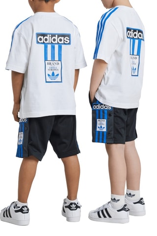 T-shirt et short Adicolor - Blanc