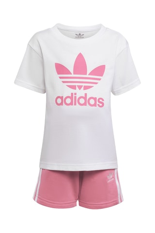 T-shirt et short Adicolor - Rose et blanc