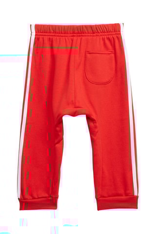 Sweat et pantalon Badge of Sport - Gris chiné et rouge