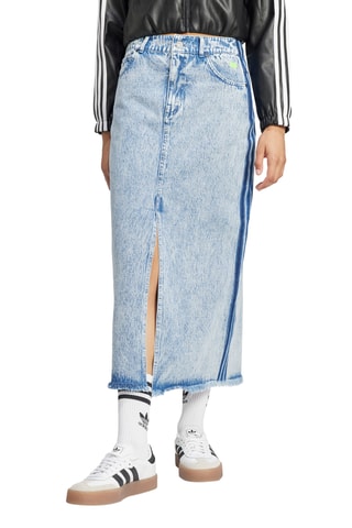 Jupe midi en jean Kseniaschnaider - Bleu clair