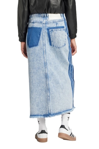 Jupe midi en jean Kseniaschnaider - Bleu clair