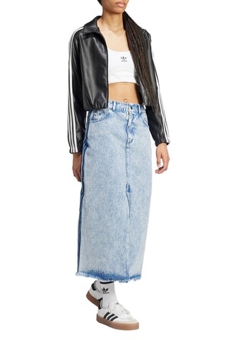 Jupe midi en jean Kseniaschnaider - Bleu clair