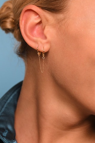 Brincos Algemas Ouro amarelo