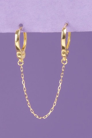 Brincos Algemas Ouro amarelo