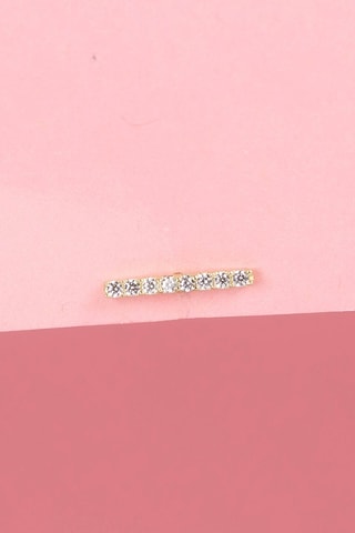 Earcuff Lena Ouro amarelo