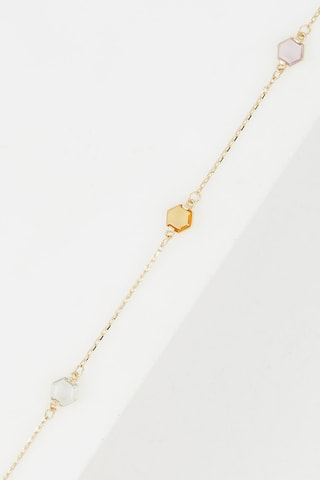 Pulseira Alix 
Ouro amarelo e topázios