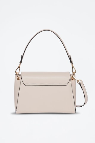 Sac à main en croûte de cuir Kacy - Beige
