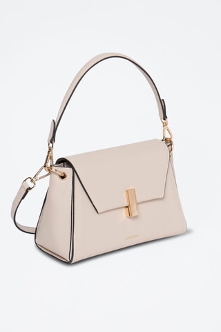 Sac à main en croûte de cuir Kacy - Beige