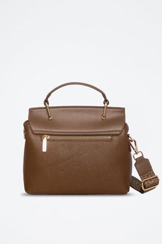 Sac à main en cuir Jarly - Café