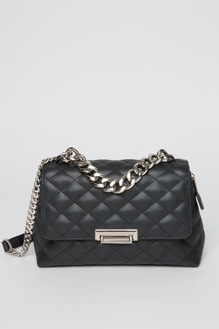 Sac à main en cuir Gabriel - Noir