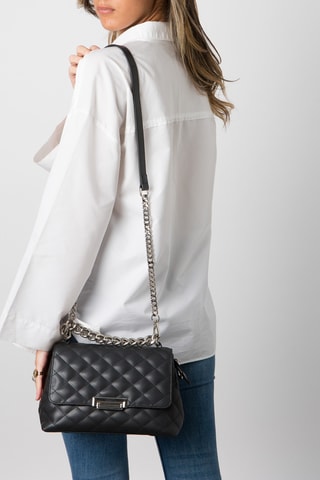 Sac à main en cuir Gabriel - Noir