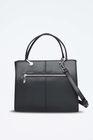 Sac à main en cuir Elsa - Noir
