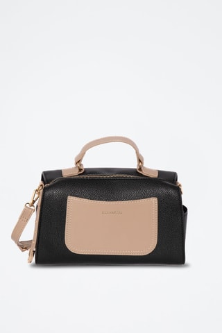 Sac à main Grace - Noir et sable