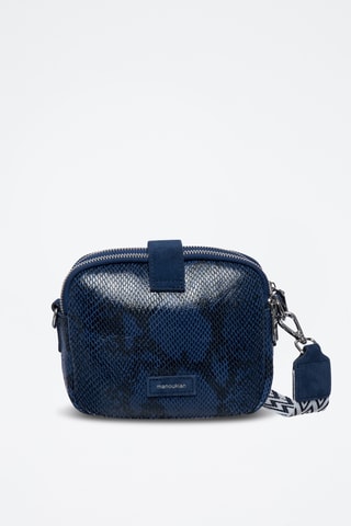 Sac bandoulière en cuir Parker - Indigo