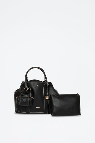 Sac à main et pochette Never - Noir