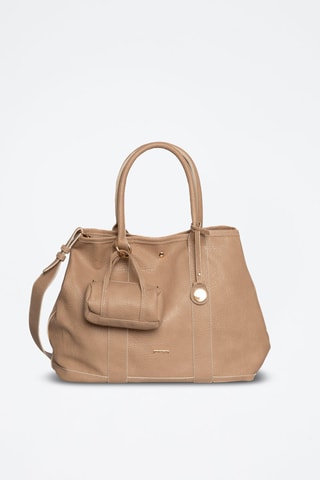 Sac à main et pochette Never - Taupe
