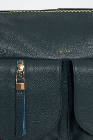 Sac à main en cuir Jeanne - Indigo