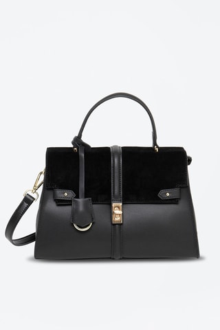 Sac à main en cuir Metropolis - Noir